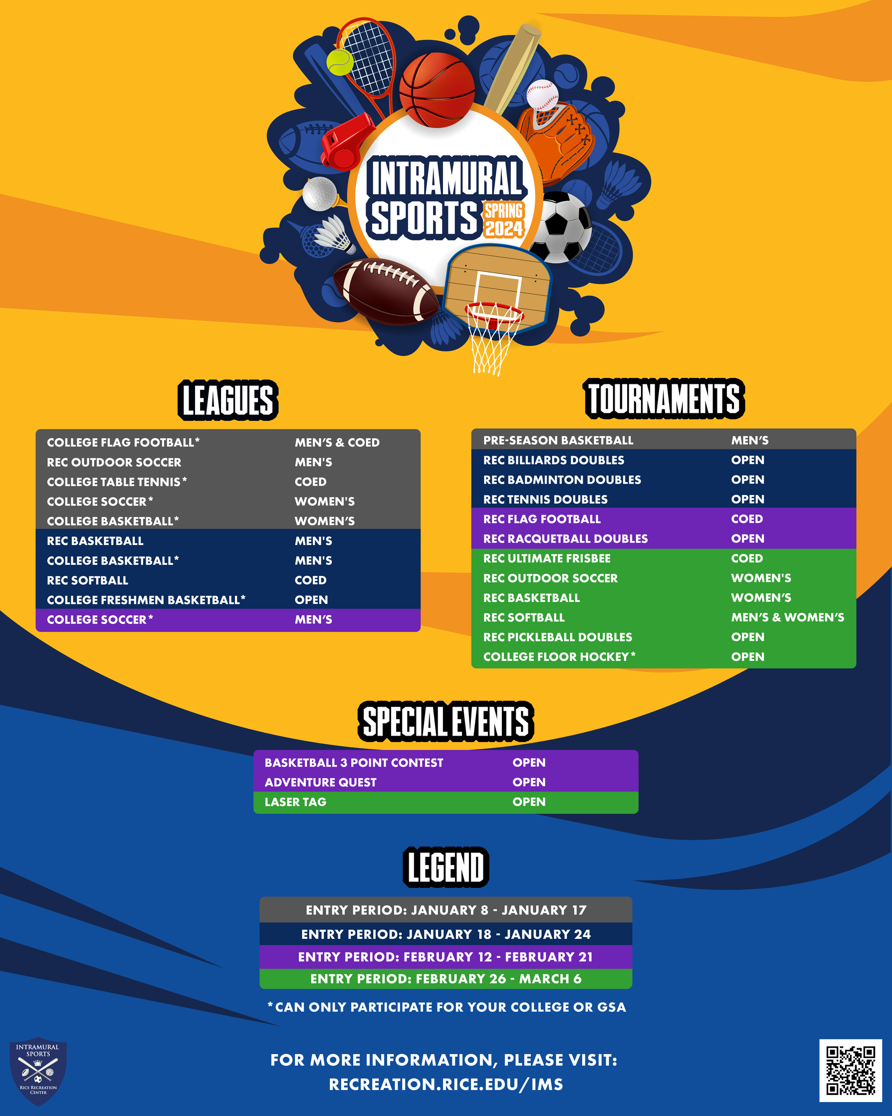 Intramural Sports Schedule Recreation Center Rice University intramural-sports-schedule-recreation-center-rice-university